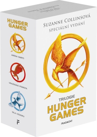 HUNGER GAMES – komplet, výroční vydání 1.-3.díl - box - Suzanne Collins