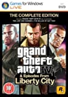 Grand Theft Auto IV: Complete Edition (PC DVD)