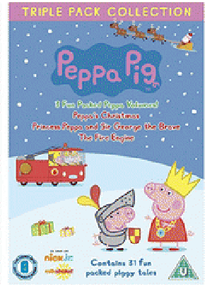 Peppa Pig Triple Pack (princess Peppa, Fire Engine And Peppa's Ch. 5030305107178