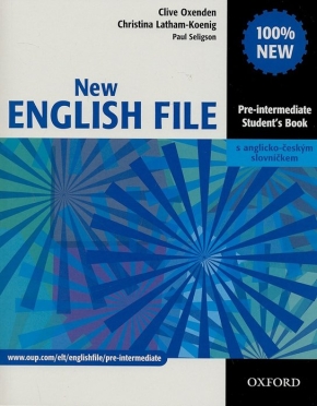 New English File Pre-intermediate - Student´s Book + slovníček - Clive Oxenden, Christina Latham-Koenig, Paul Seligson