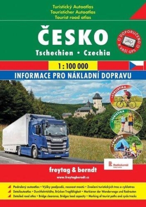 Česko - turistický atlas 1:100T