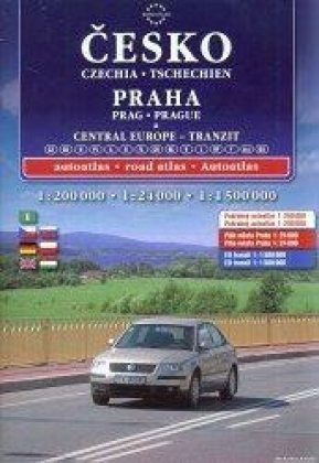 Česko : Praha - 1:200 000