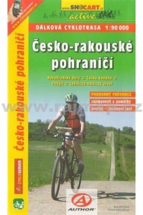 Česko-rakouské pohraničí 1:90T dálk.cyklotrasa
